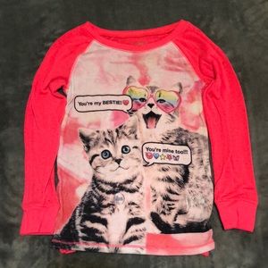 Justice pajama shirt